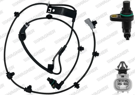 TOYOTA Датчик ABS передн. лівий HILUX VII 2.5 D-4D 4WD 07-15 WAGNER ABS01177