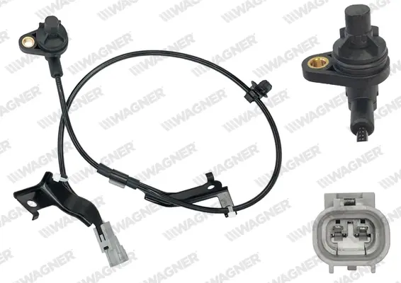TOYOTA Датчик ABS задній лівий HILUX VII 2.5 D-4D 4WD 07-15 WAGNER ABS01179 (фото 1)