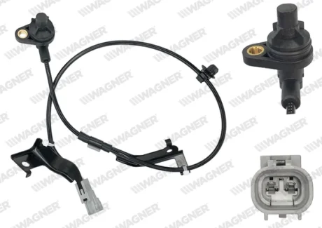 TOYOTA Датчик ABS задній лівий HILUX VII 2.5 D-4D 4WD 07-15 WAGNER ABS01179