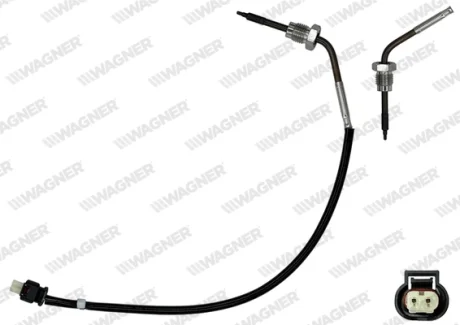 DB датчик температури вихлопних газів W204, W212, W166, SPRINTER 3,5-t WAGNER ETP00063