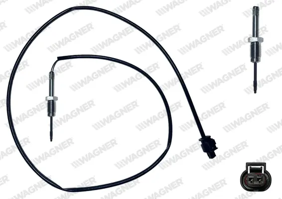 BMW Датчик температури відпрацьованих газів 3 (F30, F80) 12-, 4 Купе (F32, F82) 13- WAGNER ETP00129 (фото 1)