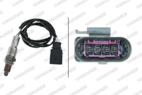 AUDI Кисневий датчик (лямбда-зонд) A1, A3, A4, A5, A6, Q3, SKODA, VW WAGNER LBS00046