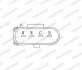 Лямбда-зонд Citroen Berlingo 1.6i/Peugeot Partner 1.4i/Renault Kangoo 1.2 16V/VW Caddy 1.4/1.6i 95- WAGNER LBS00105 (фото 5)