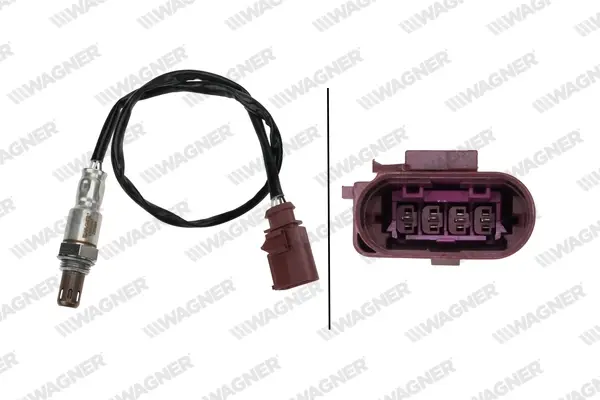 VW Кисневий датчик (лямбда-зонд) Golf V,VI, Polo, Caddy III, Skoda Fabia, Octavia II, Roomster, Seat 1.4/1.6 WAGNER LBS00247 (фото 1)