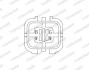 Лямбда-зонд I10/I20/Cerato/Picanto/Soul 1.0-1.6 06- WAGNER LBS00305 (фото 5)