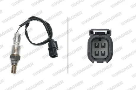 HONDA Кисневий датчик (лямбда-зонд) Accord VIII 2.0, Civic VIII 1.8, CR-V III, Pilot 05- WAGNER LBS00365