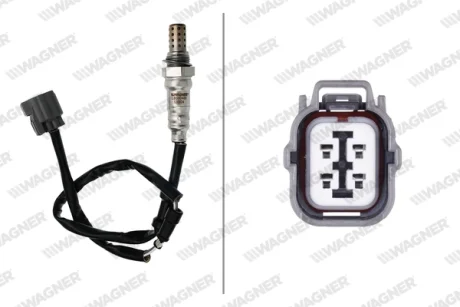 HONDA Кисневий датчик CIVIC VII 1.3 03- WAGNER LBS00486