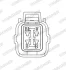 HONDA Кисневий датчик (лямбда-зонд) Accord VII 2.0/2.4 03- WAGNER LBS00537 (фото 5)