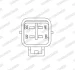 TOYOTA Кисневий датчик (лямбда зонд) CAMRY 2.0, 2.4 01- WAGNER LBS00581 (фото 5)