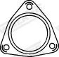 CITROEN прокладка глушника Jumper 09/2006 -, FIAT Ducato 04/2006 - WALKER 84031