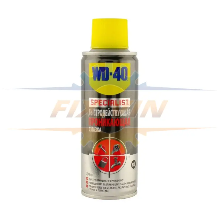 SPECIALIST Швидкодіюча проникаюча змазка 200мл WD-40 124W700113 (фото 1)