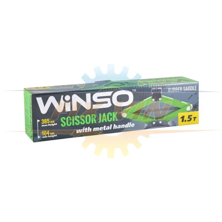 Домкрат ромбовий, 1,5т.,гумова подушка WINSO 121510 (фото 1)