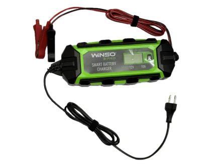 Зарядний пристрій АКБ PRO LCD 10A, 12V, 4-200Ah WINSO 139520
