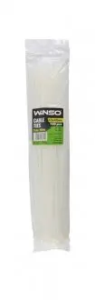 Хомути пластикові білі 4,8x400 (100шт.) WINSO 148400