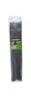 Хомути пластикові чорні 4,8x400 (100шт.) WINSO 248400