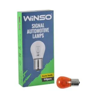 12V PY21W 21W BAU15s Amber 10шт.уп. WINSO 713110
