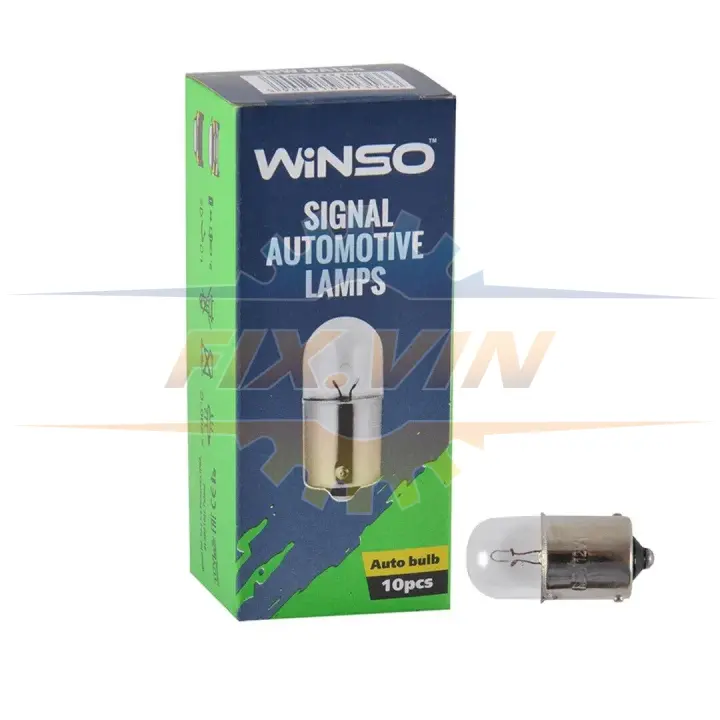 12V R10W 10W BA15s 10шт.уп. WINSO 713160 (фото 1)