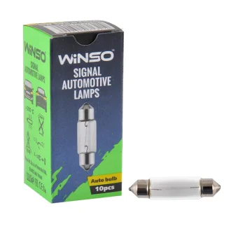 12V C5W 5W SV8.5 T11X41 10шт.уп. WINSO 713210