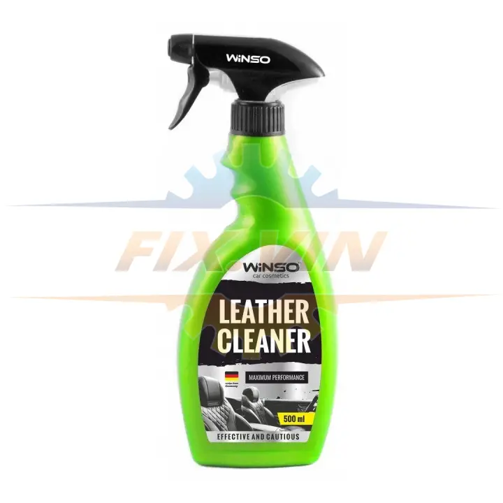 Очисник шкіри LEATHER CLEANER Profesional 500мл в тригер. уп.(24шт/ящ) WINSO 810580 (фото 1)