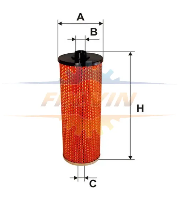 Фільтр масляний двигуна OM504A/ (вир-во WIX-FILTERS) WIX FILTERS 92138E (фото 1)
