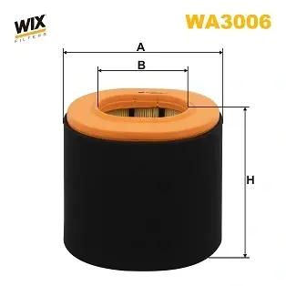Фільтр повітряний FIAT DUCATO 2.2 Multijet 21- (вир-во WIX-FILTERS) WIX FILTERS WA3006 (фото 1)