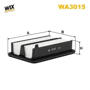 Фільтр повітряний Honda Civic/CR-V 2.0 22- WIX FILTERS WA3015 (фото 1)
