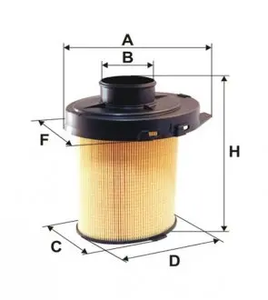 Фільтр повітряний CITROEN, PEUGEOT /AK246 (вир-во WIX-FILTERS) WIX FILTERS WA6033