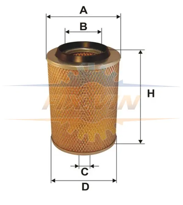 Фільтр повітряний MB /AM407 (вир-во WIX-FILTERS) WIX FILTERS WA6071 (фото 1)