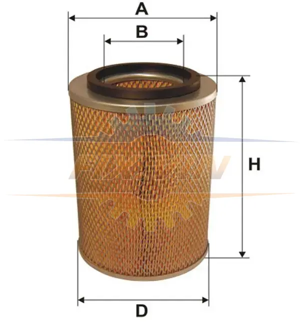 Фільтр повітряний VW T4 /AM422 (вир-во WIX-FILTERS) WIX FILTERS WA6094 (фото 1)