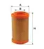 Фільтр повітряний /215 (вир-во WIX-FILTERS) WIX FILTERS WA6397 (фото 1)