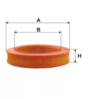 Фильтр воздушный NISSAN SUNNY /AR239 (пр-во WIX-Filtron) WIX FILTERS WA6423