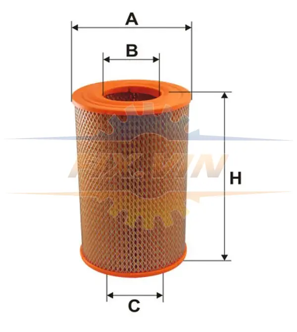Фільтр повітряний PEUGEOT /AR256 (вир-во WIX-FILTERS) WIX FILTERS WA6434 (фото 1)