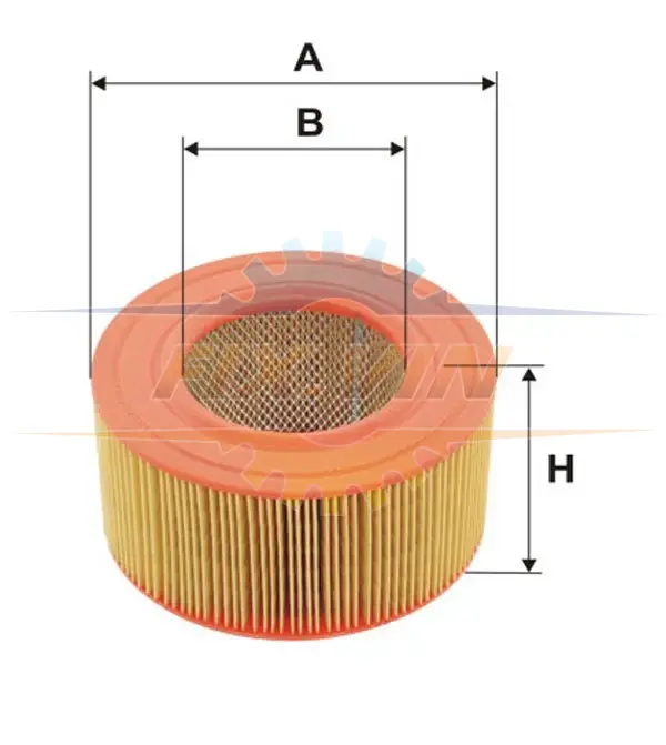 Фільтр повітряний /AR266 (вир-во WIX-FILTERS) WIX FILTERS WA6446 (фото 1)