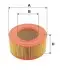 Фільтр повітряний /AR266 (вир-во WIX-FILTERS) WIX FILTERS WA6446 (фото 1)