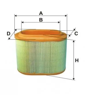 Фільтр повітряний WIX FILTERS WA6570