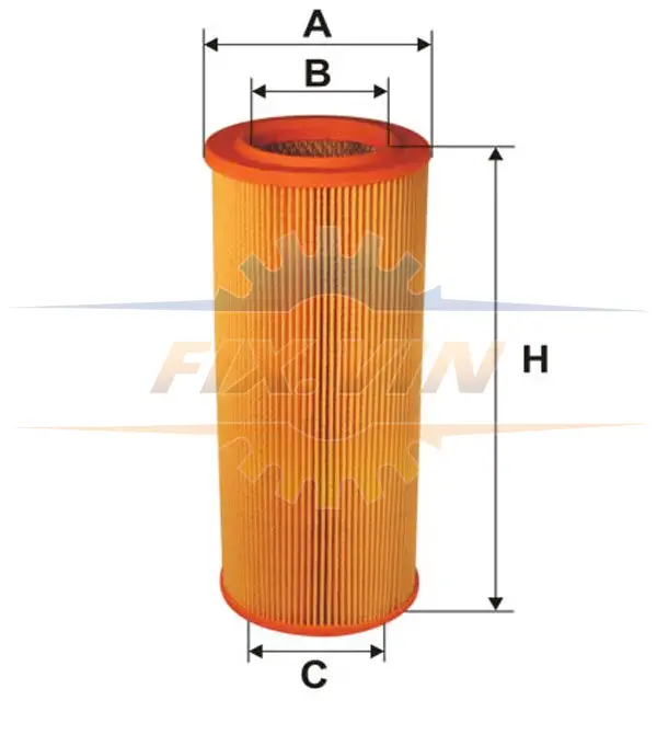 Фільтр повітряний SAAB 9000 AR366/ (вир-во WIX-FILTERS) WIX FILTERS WA6601 (фото 1)