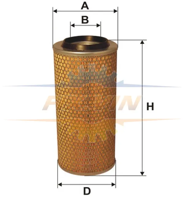 - фільтруючий елемент (x338) NISSAN CABSTAR E, TRADE, ATLEON 2283/2664/2953 01.96- WIX FILTERS WA9479 (фото 1)