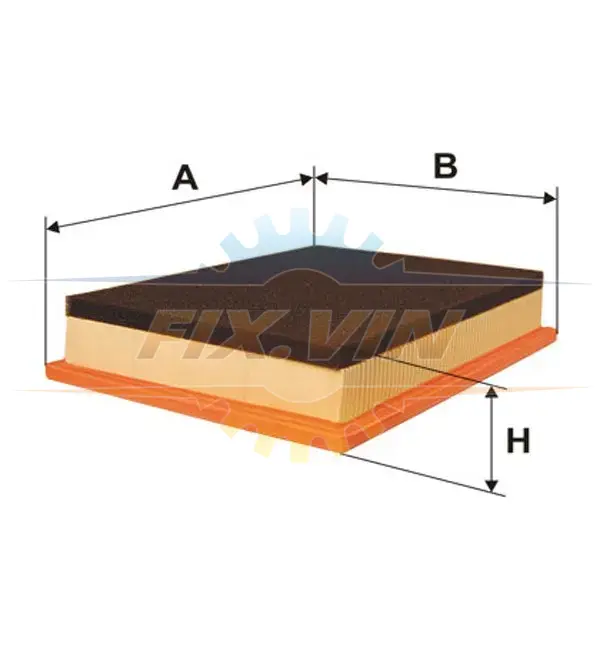 Фільтр повітряний /AP192/2 (вир-во WIX-FILTERS) WIX FILTERS WA9538 (фото 1)