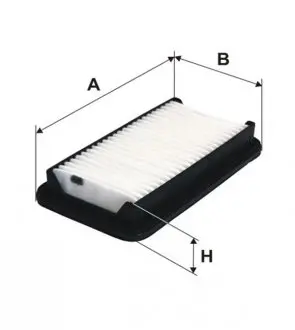 Фільтр повітряний /AP176/5 (вир-во WIX-FILTERS) WIX FILTERS WA9549