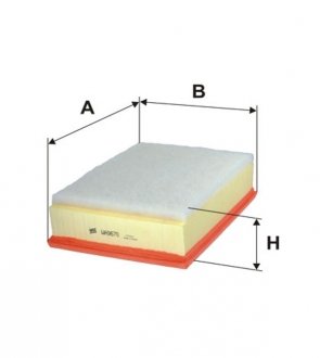 Воздушный фильтр WIX FILTERS WA9670