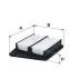 Фільтр повітряний HONDA /AP102/5 (вир-во WIX-FILTERS) WIX FILTERS WA9673 (фото 1)