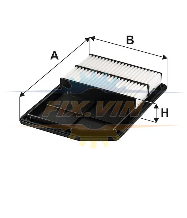 Фільтр повітряний MITSU OUTLANDER 2.0, 2.4 Hybrid 12-(вир-во WIX-FILTERS) WIX FILTERS WA9840 (фото 1)