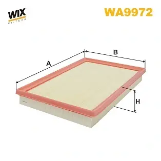 Фільтр повітряний WIX FILTERS WA9972 (фото 1)