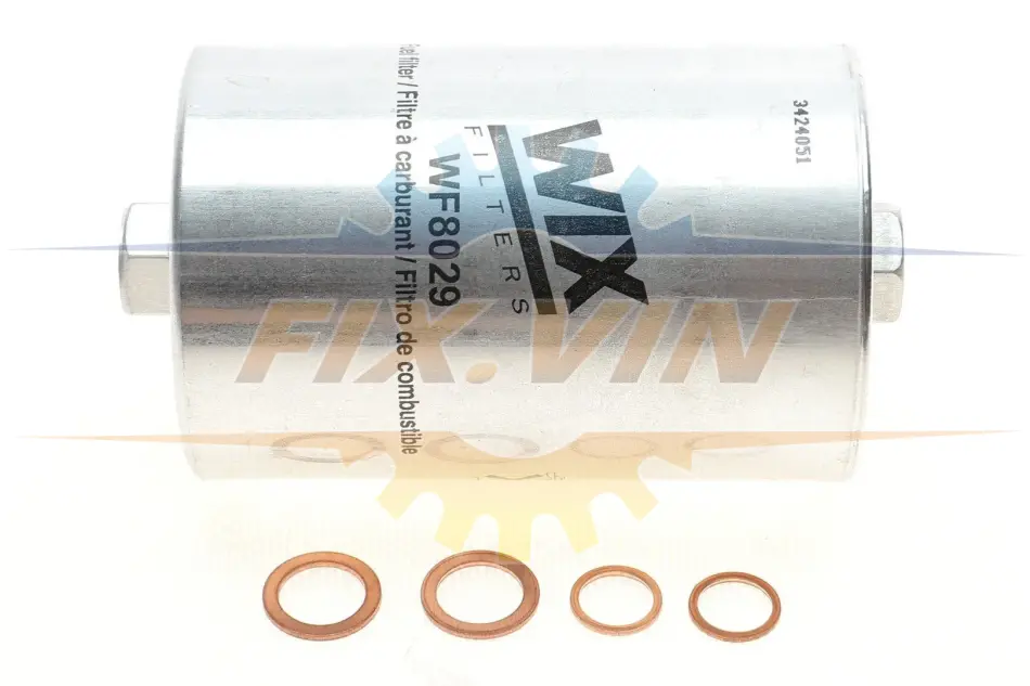 Фільтр палив. PEUGEOT, VOLVO /PP827 (вир-во WIX-FILTERS) WIX FILTERS WF8029 (фото 1)