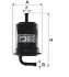 Фільтр палив. /PP887 (вир-во WIX-FILTERS) WIX FILTERS WF8085 (фото 1)