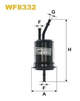 Топливный фильтр WIX FILTERS WF8332