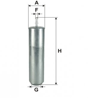 Фільтр паливний BMW 1 (F20/F21), 2 (F22), 3 (F30/F31), 3 GT (F34), 4 (F32/F33/F36/F82); Mini Cooper WIX FILTERS WF8483