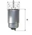 Фільтр паливний CHRYSLER VOYAGER 2.8 CRD 07-, DODGE CALIBER 2.2 CRD 10- (вир-во WIX-FILTERS) WIX FILTERS WF8499 (фото 1)