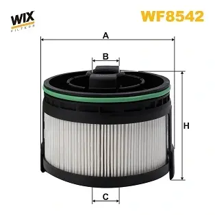 Фільтр паливаMERCEDES-BENZ A-Klasse, B-Klasse, C-Klasse, CLA, CLS, E-Klasse, GLA, GLB, GLC WIX FILTERS WF8542 (фото 1)