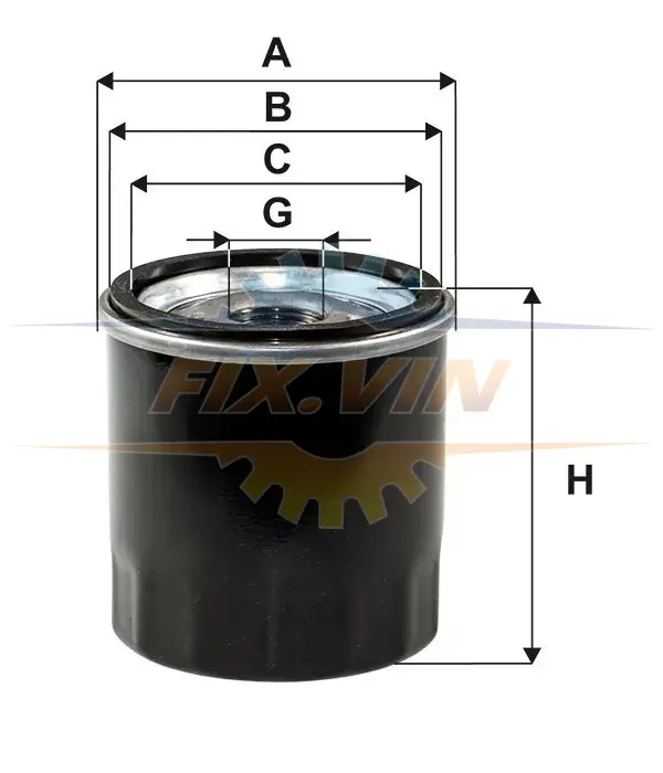 Фільтр масляний двигуна TOYOTA /OP572 (вир-во WIX-FILTERS) WIX FILTERS WL7131 (фото 1)
